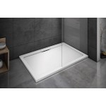 HARD 90x80x3,5 obdélníková mramorová vanička