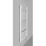 ORBIT-E elektrické otopné těleso oblé 600x1320 mm, 600 W, bílá