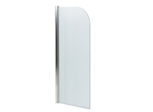 JET NEW Chrom 75 x 140 cm Vanová zástěna jednodílná
