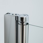 JET NEW Chrom 75 x 140 cm Vanová zástěna jednodílná