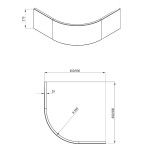 Panel ke sprchové vaničce DEP 90