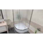 ANDA 90 Sprchová vanička čtvrtkruh, výška 26 cm