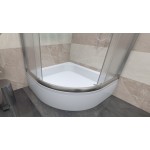 ANDA 90 Sprchová vanička čtvrtkruh, výška 26 cm