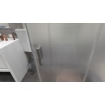 FUNY Q 90 Frost Sprchová zástěna čtvercová