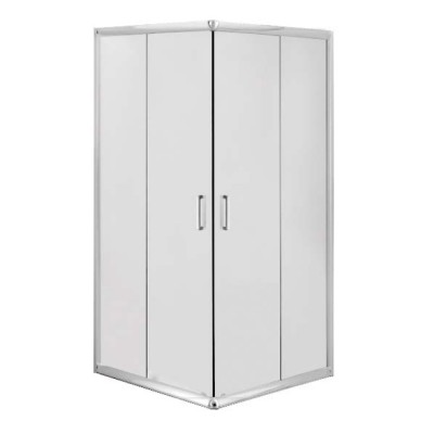 FUNY Q 90 Frost Sprchová zástěna čtvercová