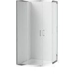 FUNY 80 Clear Sprchová zástěna čtvrtkruhová