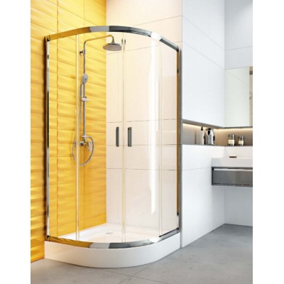 FUNY 80 Clear Sprchová zástěna čtvrtkruhová