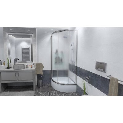 FUNY 80 ANDA Sprchový kout s vyšší vaničkou