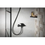 LOTTA nástěnná sprchová baterie, černá mat