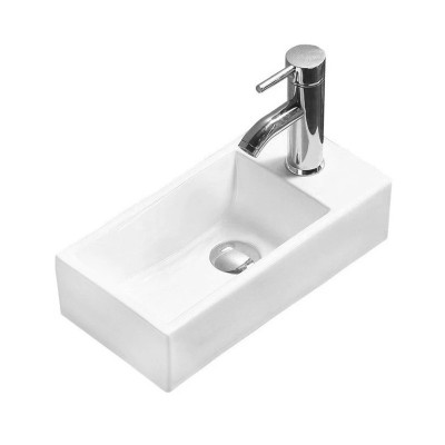 ZENI umyvadlo na desku levé 45 x 25 cm