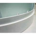 MILD 90 WHITE Sprchový box čtvrtkruhový s akrylátovou vaničkou