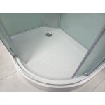 MILD 90 WHITE Sprchový box čtvrtkruhový s akrylátovou vaničkou