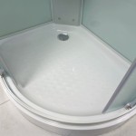 MILD AS-Levý 100x80 WHITE Sprchový box asymetrický s nízkou akrylátovou vaničkou