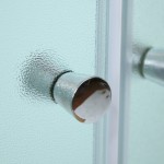 MILD AS-Pravý 100x80 WHITE Sprchový box asymetrický s nízkou akrylátovou vaničkou