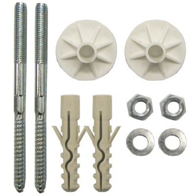 Umyvadlové šrouby - sada M8×120 bílá