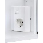 AMPADO 60 Zrcadlová skříńka - bílá