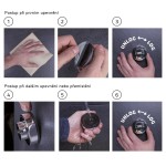 12020000 Police rohová nerezová - chrom, š. 249 mm, v. 94 mm, hl. 249 mm