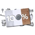 12020000 Police rohová nerezová - chrom, š. 249 mm, v. 94 mm, hl. 249 mm