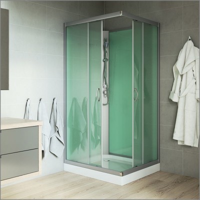 CK 341 22B Mereo Sprchový box čtvercový 90x90, bez stříšky