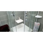 A041101 Sedačka do sprchy sklopná, nosnost 125 KG - bílá