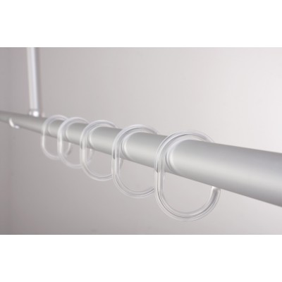 Kroužky ke sprchovému závěsu - transparent 49300