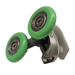 Celokovové pojezdové kolečko NEW - spodní