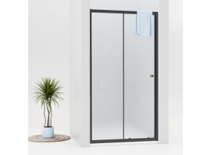 NICOL Black 160 grape Sprchové posuvné dveře do niky černé