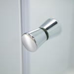 NICOL COMBI Chrom 90x70 čiré Sprchový kout s posuvnými dveřmi