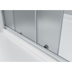 NICOL COMBI Chrom 90x70 grape Sprchový kout s posuvnými dveřmi