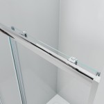 NICOL COMBI Chrom 100x70 čiré Sprchový kout s posuvnými dveřmi