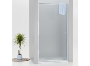 NICOL Chrom 100 grape Sprchové posuvné dveře do niky