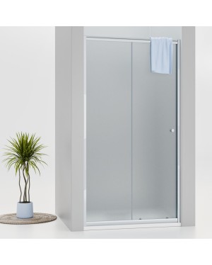 NICOL Chrom 100 grape Sprchové posuvné dveře do niky