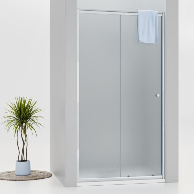 NICOL Chrom 100 grape Sprchové posuvné dveře do niky