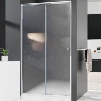 NICOL Chrom 105 grape Sprchové posuvné dveře do niky