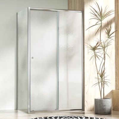 NICOL COMBI Chrom 120x80 grape Sprchový kout s posuvnými dveřmi