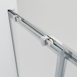 NICOL COMBI Chrom 120x80 grape Sprchový kout s posuvnými dveřmi