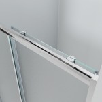 NICOL COMBI Chrom 120x80 grape Sprchový kout s posuvnými dveřmi