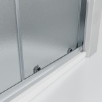 NICOL Chrom 145 grape Sprchové posuvné dveře do niky