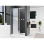 NICOL Chrom 155 grape Sprchové posuvné dveře do niky