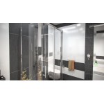 NICOL COMBI II 100x120x100 Clear Well Sprchový kout nástěnný