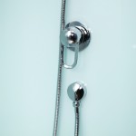 NOTRE ROCKY 80 BÍLÝ Sprchový box čtvrtkruhový s mramorovou vaničkou