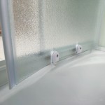 NOTRE 90 HIGH Sprchový box čtvrtkruhový s hlubokou vaničkou