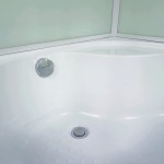 NOTRE 90 HIGH Sprchový box čtvrtkruhový s hlubokou vaničkou