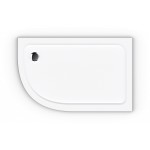 NOTRE AS-P ROCKY 100x80 ČERNÝ Sprchový box asymetrický - pravé provedení