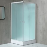 NOTRE Q 90 BÍLÝ Sprchový box čtvercový