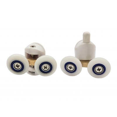 Pojezdová dvojkolečka Notre white a Mild white (komplet)