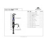 P-19 PRINCE baterie umyvadlová stojánková