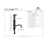 P-20 PRINCE baterie dřezová stojánková