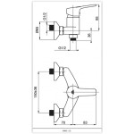 UNO - 12 Sprchová baterie