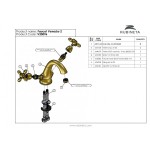 VENEZIA V-33 CROSS  baterie dřezová